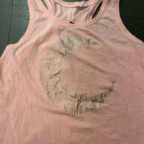Ivivva by Lululemon girls pink flowy top NWOT sz 8 - Picture 2 of 3